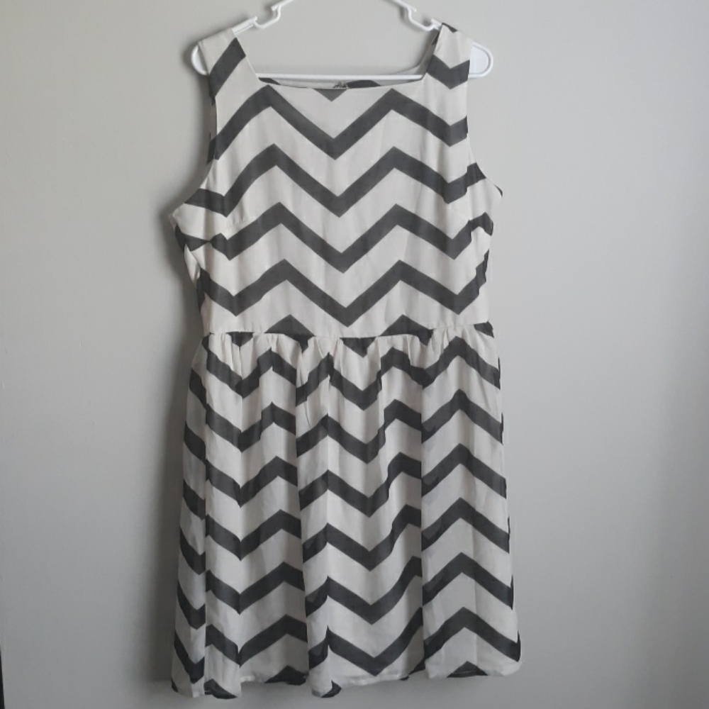 Black and White Dress